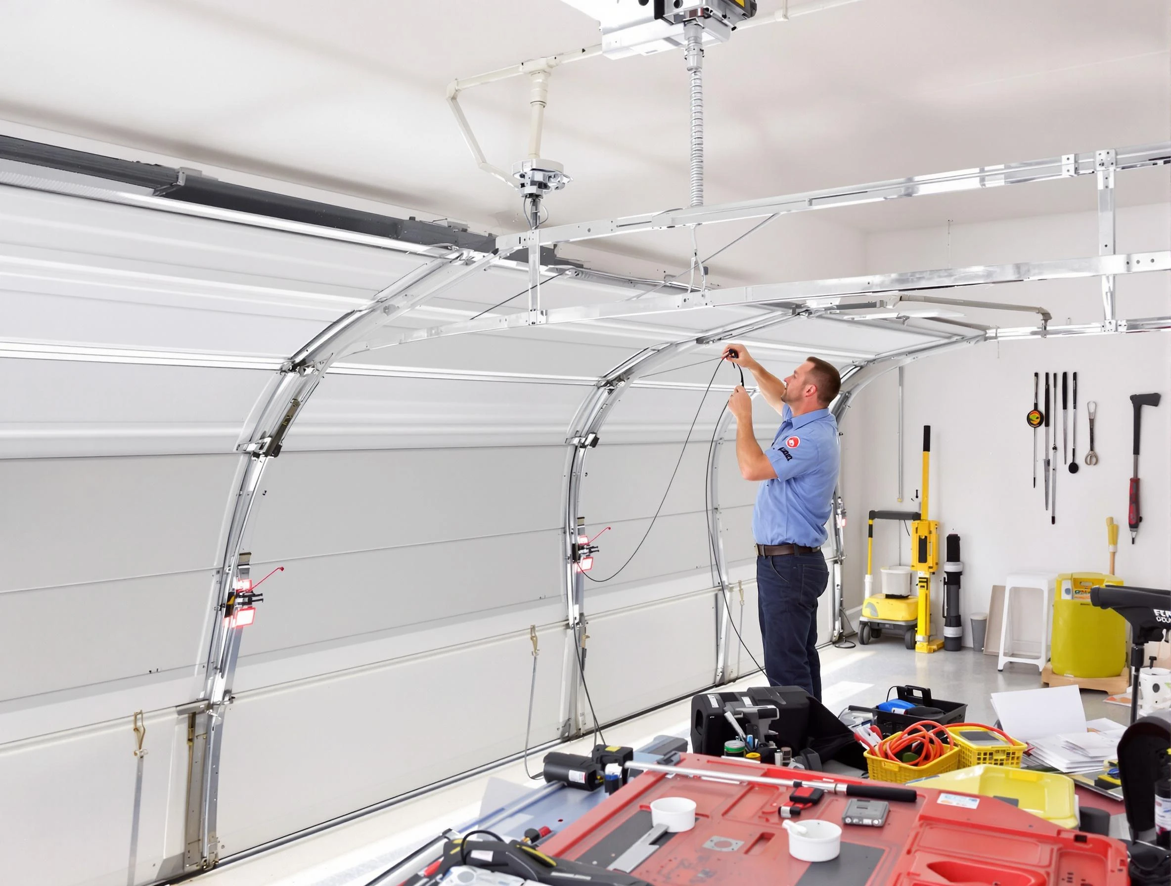 Garage door cable repair service by Fort Lauderdale Garage Door Repair in Fort Lauderdale