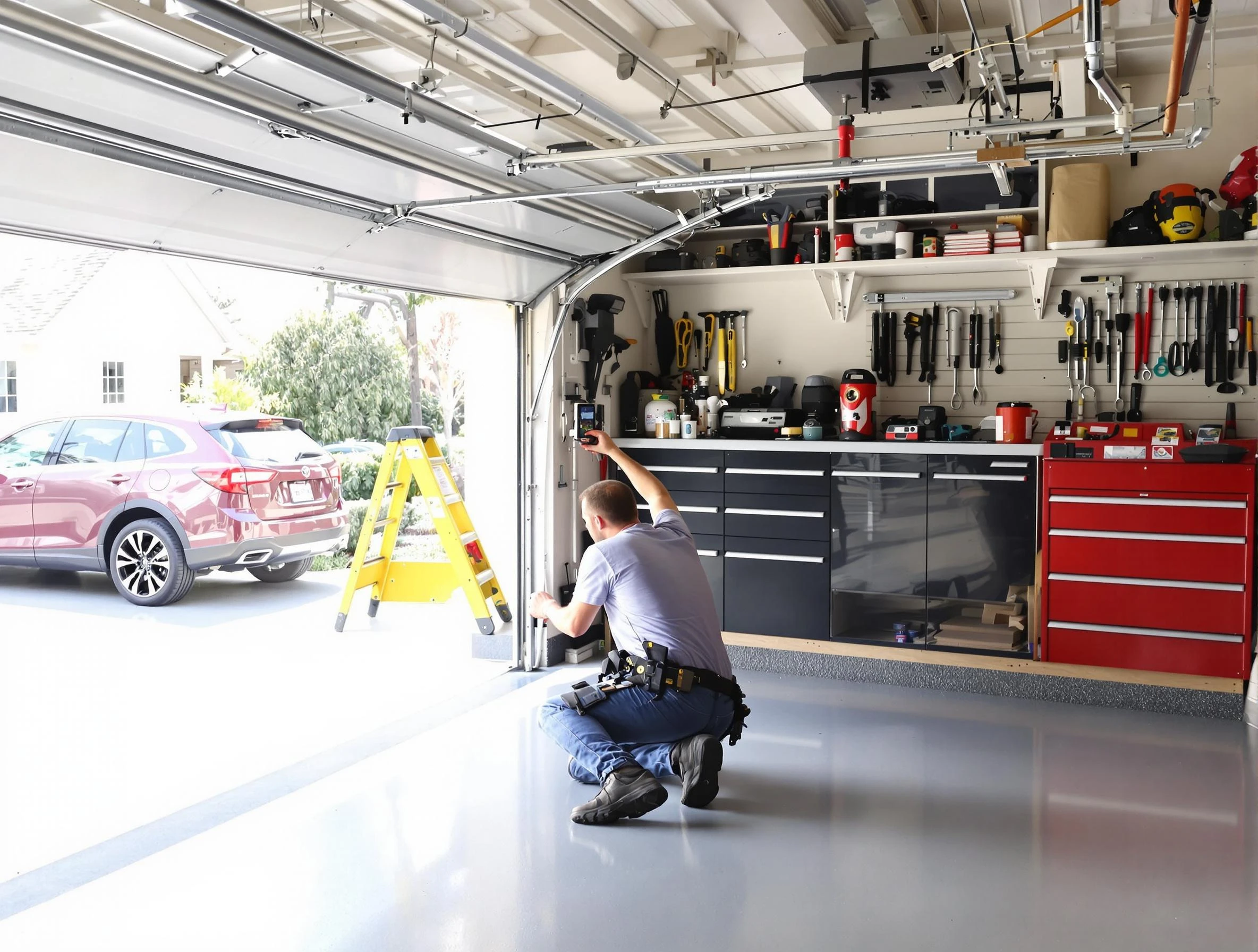 Local garage door repair service by Fort Lauderdale Garage Door Repair in Fort Lauderdale