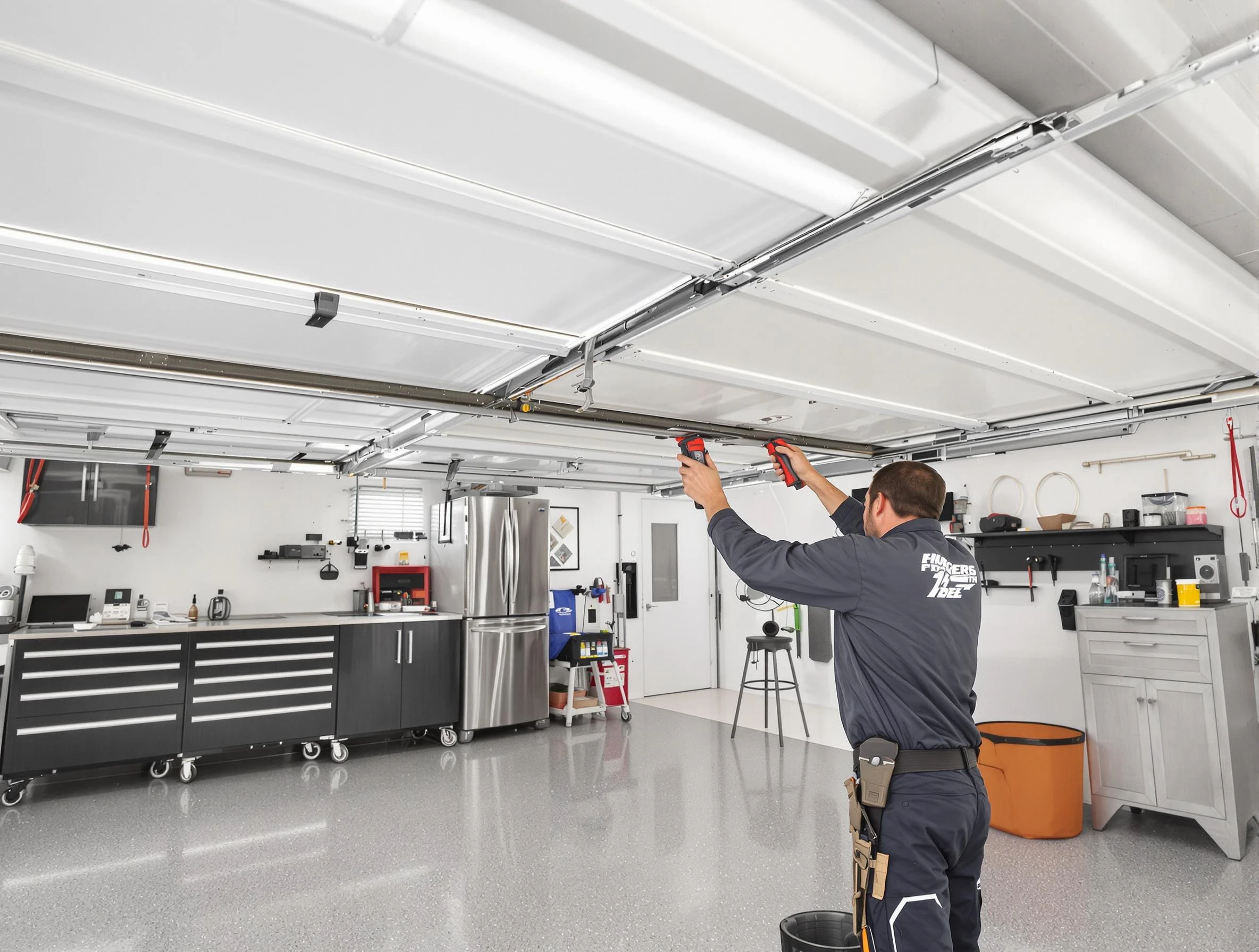 Overhead garage door repair service by Fort Lauderdale Garage Door Repair in Fort Lauderdale