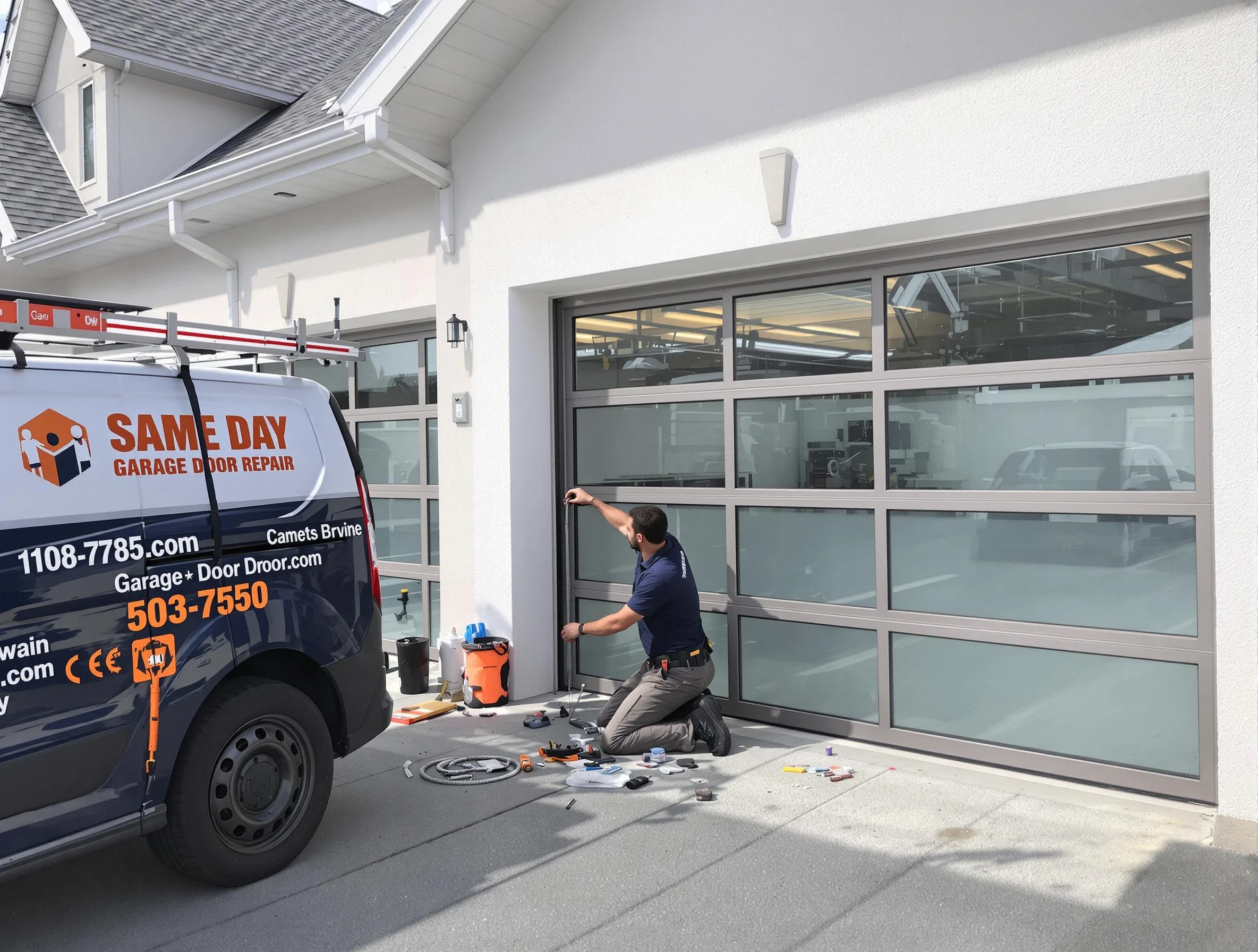 Same-day garage door repair service by Fort Lauderdale Garage Door Repair in Fort Lauderdale
